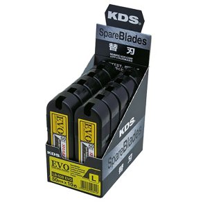 KDS knivblad 18mm EVO Black 50stk. - 1878021