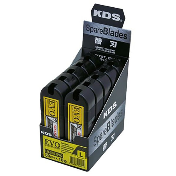 KDS knivblad 18mm EVO Black 50stk. - 1878021