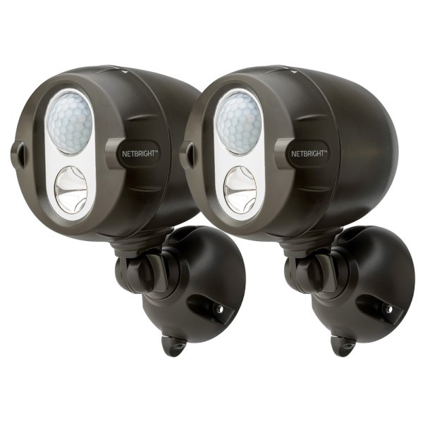 MR. BEAMS Netbright Spotlight 2pk Brun - 2395838