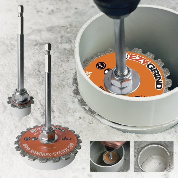 MANDREX Ezygrind r�rsk�rer �90-150mm / stor - 2002712