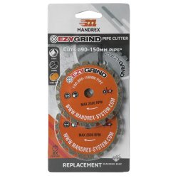 MANDREX Ezygrind sk�reskive �90-150mm / stor (2/pk) - 2002717
