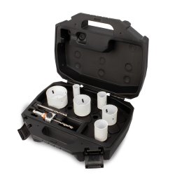 MANDREX MXqs hulsav s�t - Elektriker - 6 dele - Bi-metal SpeedXcut M42 �22-64mm