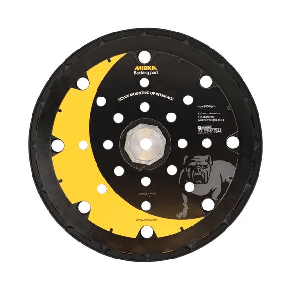 MIRKA Bagskive/s�l 225mm for LEROS inkl 8 skruer