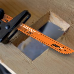 MANDREX bajonetsavklinge 3X - 2 stk. 200/180x19 mm - tr�/MDF/plast mm.