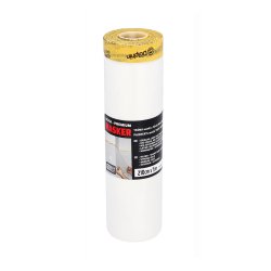 Blue Dolphin Plastfolie med WASHI tape 210cm x 15m