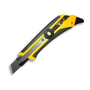 Olfa L5 kniv ergonomisk greb, t�ppeskinne, horn, Uden skede - 1826117