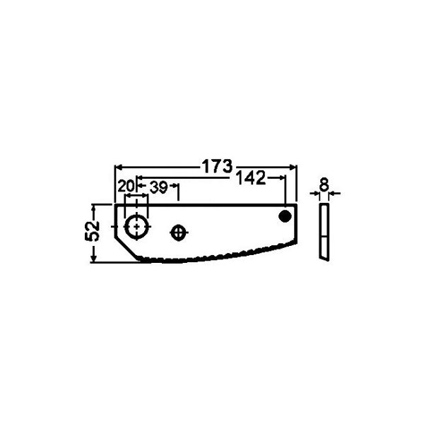 PAM PEDDINGHAUS overkniv 1BR/5