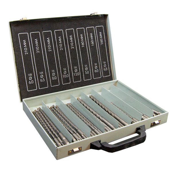 SPREHN Plus Line SDS Hammerborst 4-skr 50 dele 5-12mm - 2006731