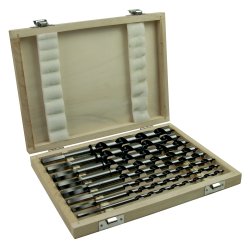 PTG snegleborst 8 dele 6-20mm i trkasse - 2001554