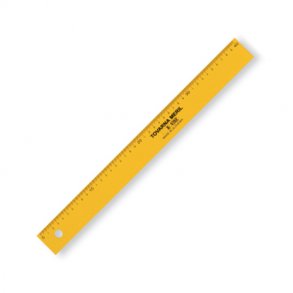 SPREHN lineal 600 mm gul med mm skala - 1888604