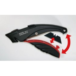 KDS Sikkerhedskniv Trapez inkl 1+1 blade