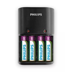 PHILIPS batterilader for AA/AAA - incl 4xAA - 1547121