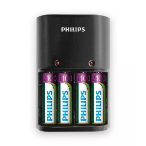 PHILIPS batterilader for AA/AAA - incl 4xAA - 1547121