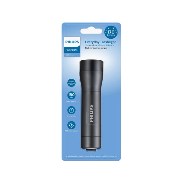 PHILIPS SFL lygte alkaline 170 lumen 4xAA - 2135863