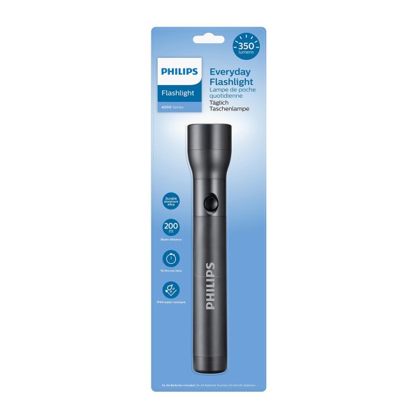 PHILIPS SFL lygte alkaline 350 lumen 6xAA - 2135865