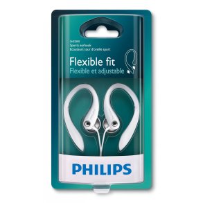PHILIPS hovedtelefon in-ear ear-hook hvid