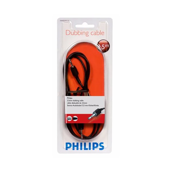 PHILIPS audiokabel 6 mtr jack/jack
