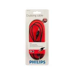 PHILIPS audiokabel 3 mtr jack/jack