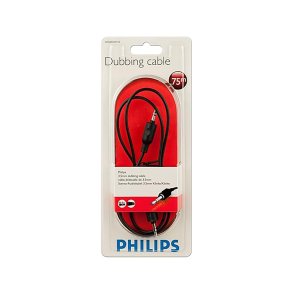 PHILIPS audiokabel 3 mtr jack/jack