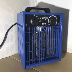 BLUE ELECTRIC varmeblser 2kW 230V - 5344338