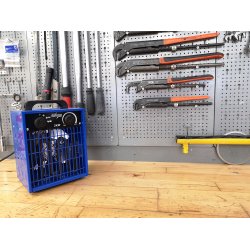 BLUE ELECTRIC varmeblser 2kW 230V - 5344338