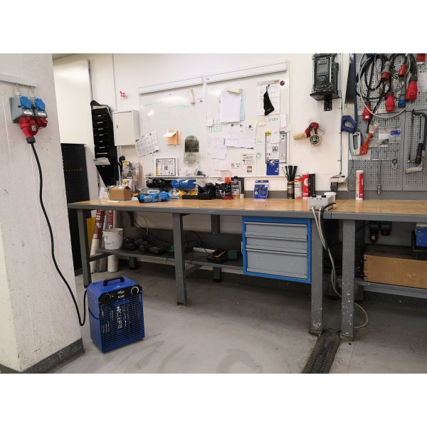 BLUE ELECTRIC varmeblser 9kW 400V - 5344346