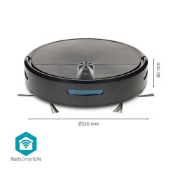 NEDIS smartLife robot st�vsuger Wi-Fi sort  - 2628678