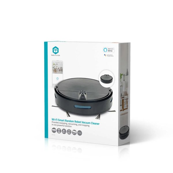 NEDIS smartLife robot st�vsuger Wi-Fi sort  - 2628678